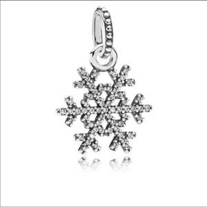 Pandora Winter Kiss Snowflake Pendant
